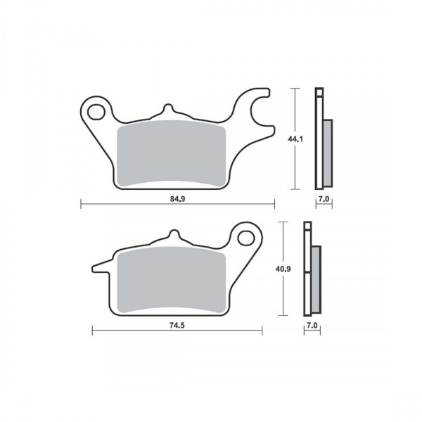 ΤΑΚΑΚΙΑ SBS 216HM SFA625 WAVE110i,SUPRA-X125i HELMIN(FR)