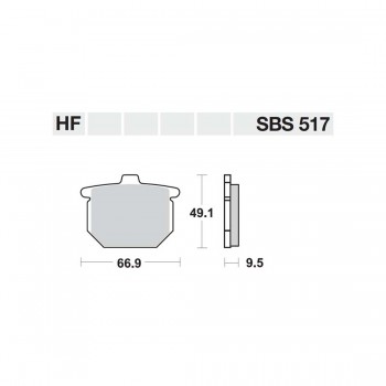 ΤΑΚΑΚΙΑ SBS 517HF FA31 STD FR/RR