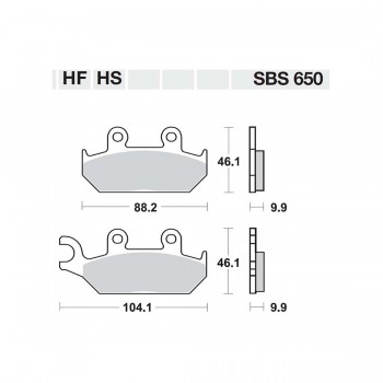 ΤΑΚΑΚΙΑ SBS 650HS FA172 FR