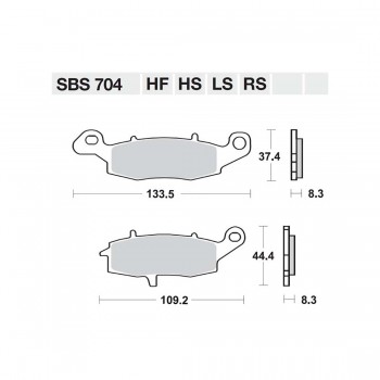 ΤΑΚΑΚΙΑ SBS 704HS FA231 FR