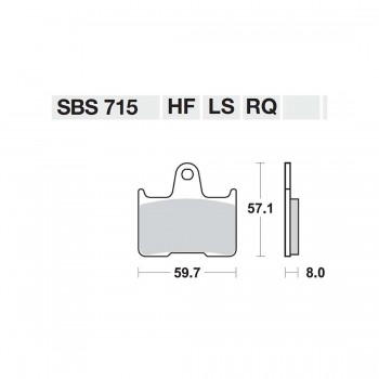 ΤΑΚΑΚΙΑ SBS 715LS FA254 RR