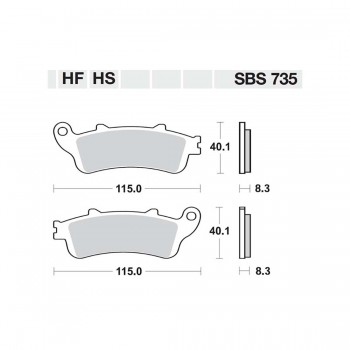 ΤΑΚΑΚΙΑ SBS 735HS FA261 FR