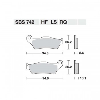 ΤΑΚΑΚΙΑ SBS 742LS FA363 RR