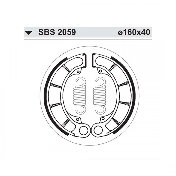 ΣΙΑΓΩΝΕΣ SBS 2059/H321 STEED/SHADOW 400/600,CX500