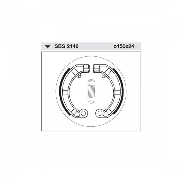 ΣΙΑΓΩΝΕΣ SBS 2146/V903 150x24 ΕΜΠΡΟΣ VESPA50~200