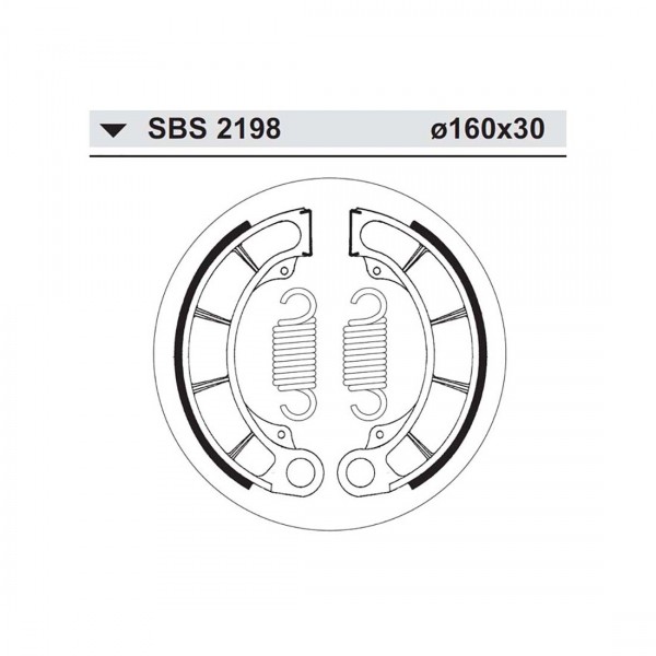 ΣΙΑΓΩΝΕΣ SBS 2198/H351 FORESIGHT250/FES-PANTHEON125/150