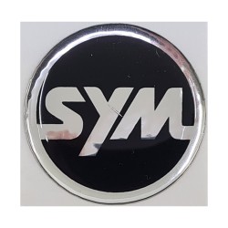 Αυτοκόλλητο Sym Logo 4x4cm Χρώμα Μαύρο Stickerspar