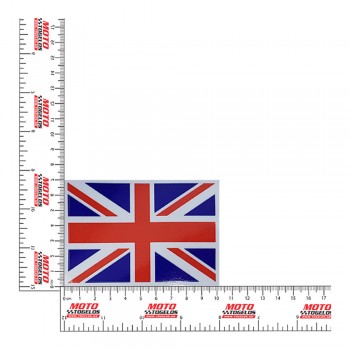 Αυτοκόλλητο Ανάγλυφο Σημαία Αγγλίας 7x10