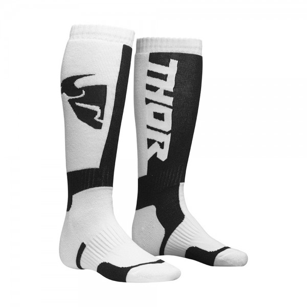 Thor MX Sock White Black