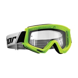 Thor Combat Goggles Flo Green Black