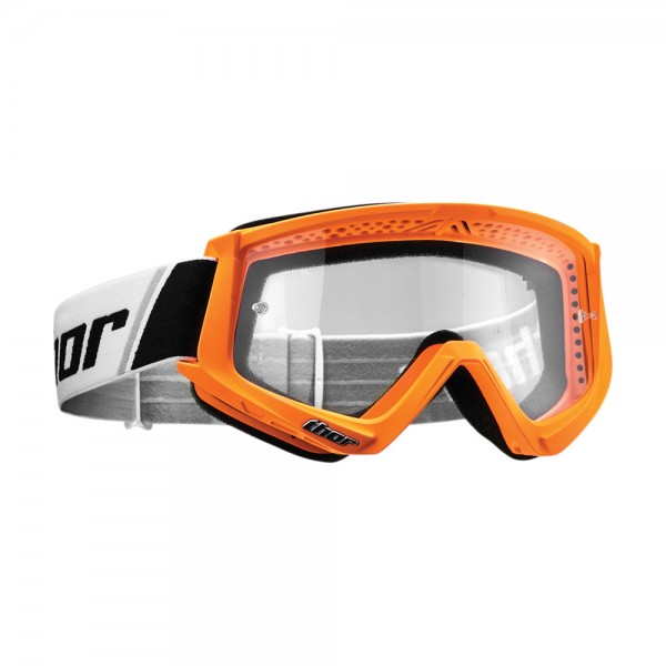 Thor Combat Goggles Flo Orange Black