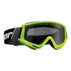 Thor Combat Sand Goggles Flo Green Black