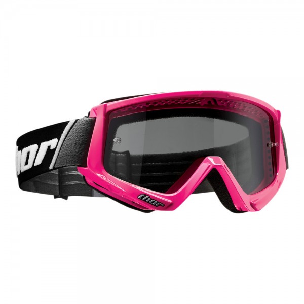 Thor Combat Sand Goggles Flo Pink Black