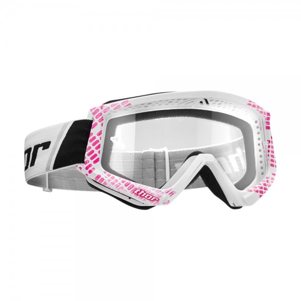 Thor Combat Goggles Cap Pink White