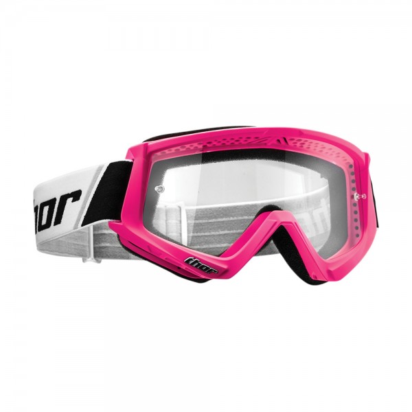 Thor Combat Goggles Flo Pink Black