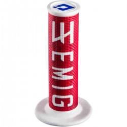 ODI GRIPS EMIG V2 4-STROKE WHITE/RED