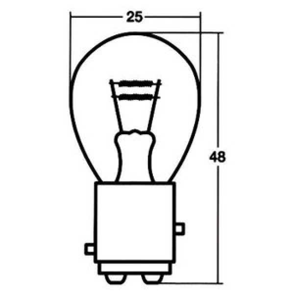 ΛΑΜΠΑ ΠΙΣΩ 12v-21-5w  ROC