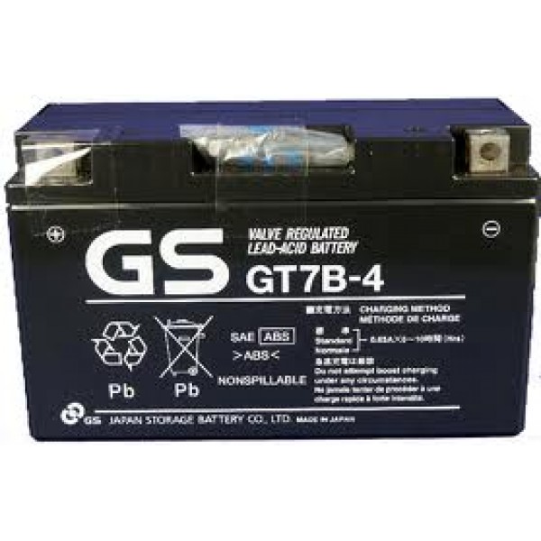 ΜΠΑΤΑΡΙΑ  GS GT7B-4 (YT7B-BS)   6.50Ah ΓΝΗΣΙΑ YAMAHA 4UC821000100