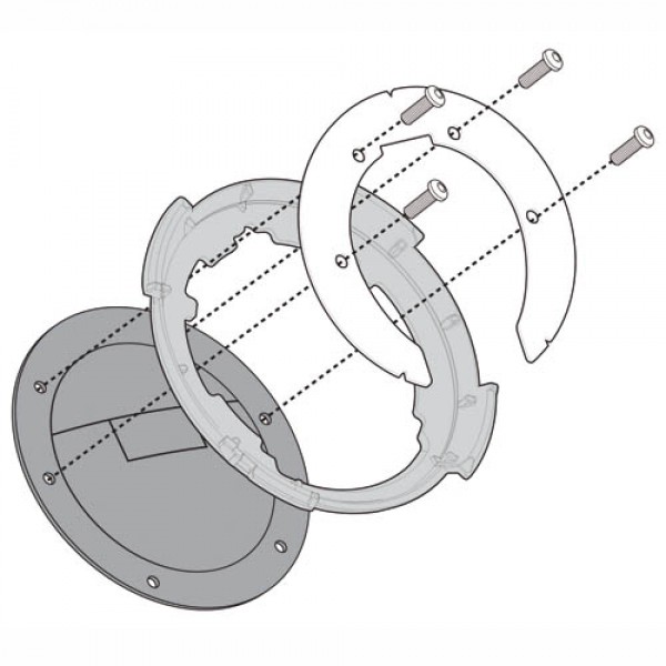 SUZUKI ΒΑΣΗ GIVI BF01 ΓΙΑ TANKLOCK TANK-BAGS