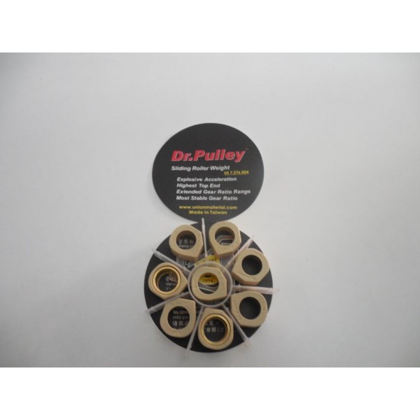 ΡΟΛΛΕΡ ΣΕΤ ΦΥΓΟΚΕΝΤΡΙΚΟΥ  DR.PULLEY 25X15 17gr